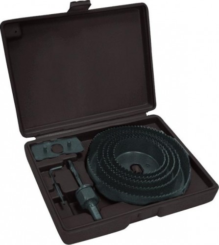 Набор коронок по дереву Biber 71312 64-127мм в кейсе (8шт) тов-069428