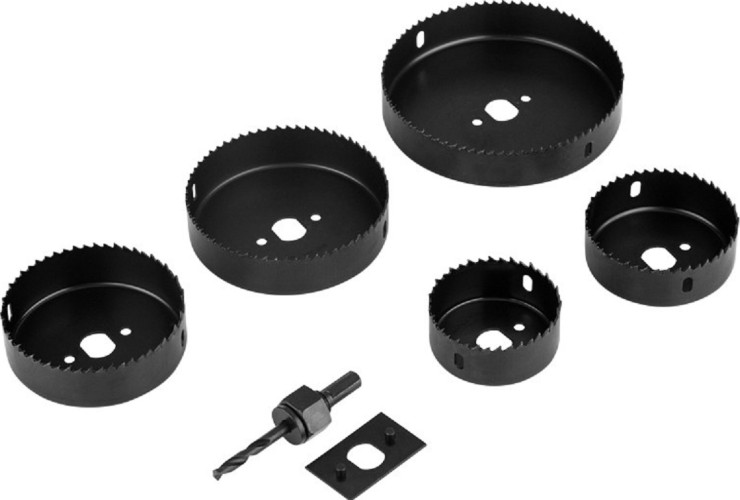 Набор коронок по дереву Kranz KR-92-0252 64-127 мм, 9 предм. - изображение 3