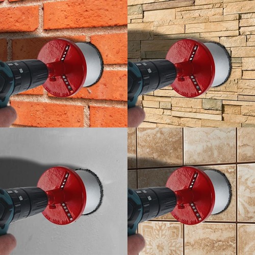 Набор коронок ПРАКТИКА "Мастер" 4 шт 33, 53, 68, 73 мм с твердосплавным зерном 910-270 - изображение 3