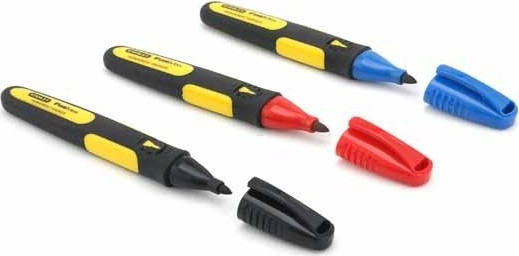 Набор маркеров STANLEY "FatMax®" 0-47-322 (красный, синий, черный,  3 шт.) 0-47-322