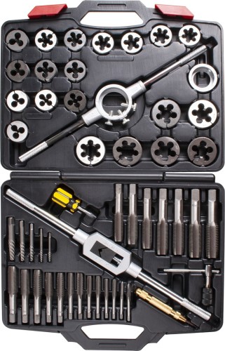 Набор метчиков и плашек МАСТАК 51 предмет 351-00051C 351-00051C - изображение 4