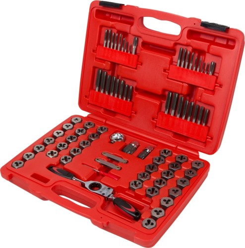 Набор метчиков и плашек МАСТАК 75 предметов 351-00075C 351-00075C