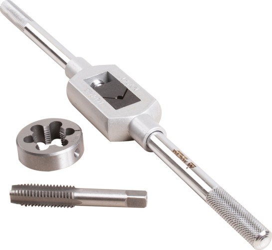 Набор метчиков и плашек МАСТАК 51 предмет 351-10051C 351-10051C - изображение 4