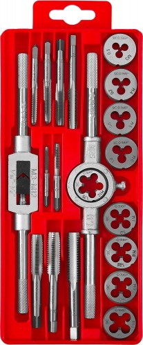 Набор метчиков и плашек ЗУБР "МАСТЕР" 20 предметов 2810-H20 2810-H20_z01