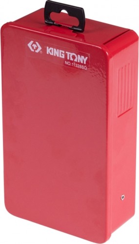 Набор метчиков и сверл KING TONY HSS-G М3 28 предметов 11328SQ - изображение 2
