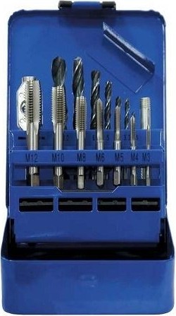 Набор метчиков и сверл СИБРТЕХ 15 предметов 77305 77305