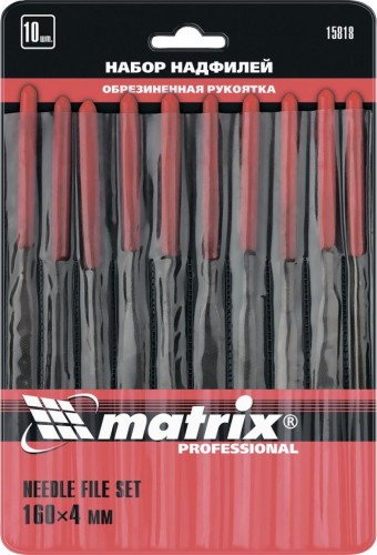Набор надфилей MATRIX 10 предметов 15818 15818