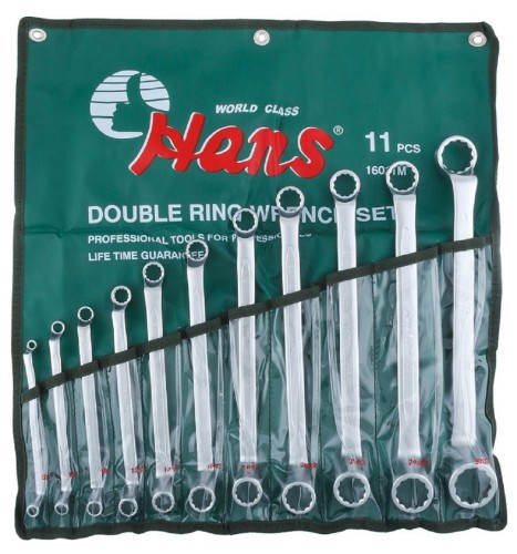 Набор накидных ключей HANS 16011M 75град 6-32мм 11шт