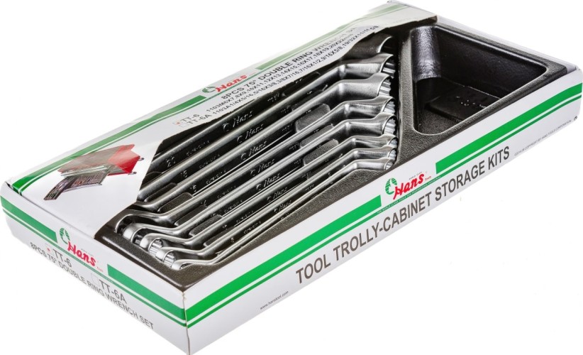 Набор накидных ключей HANS TT-6 ложемент 75град