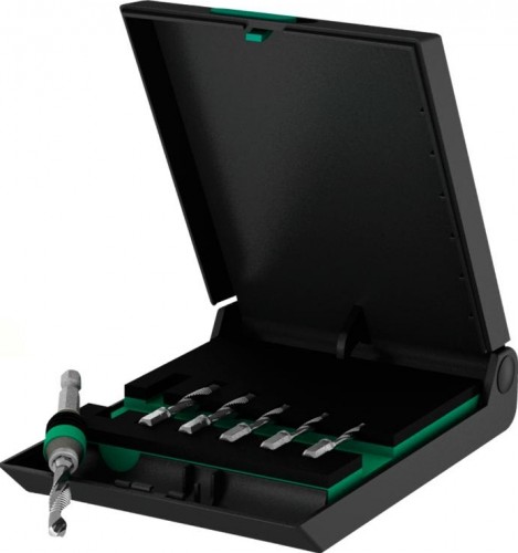 Набор наконечников комбинированных сверло - метчик 847/7 Set Combination Drill Bits Set   WE-104651 WE-104651