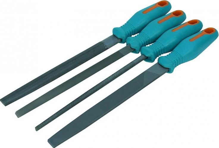 Набор напильников Sturm 1050-03-S4 4 шт. (плоский, круглый, квадратный, трехгранный) - изображение 2