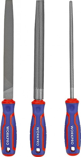 Набор напильников WORKPRO WP201702 200мм 3шт. - изображение 2