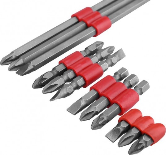 Набор насадок DEKO BS12 бит (12 шт.) 065-0695 - изображение 2