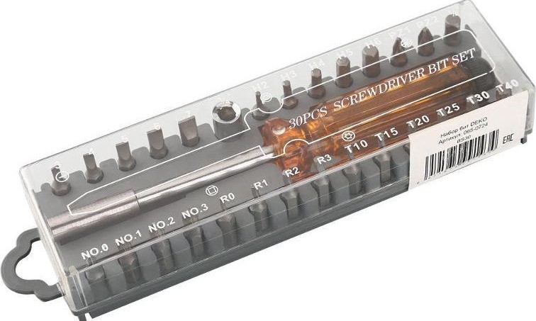 Набор насадок DEKO BS30 065-0724