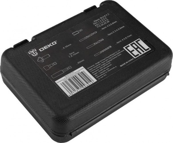 Набор насадок DEKO TZ38 универсальный оснастки и аксессуаров (38 шт.) 065-0311 - изображение 4