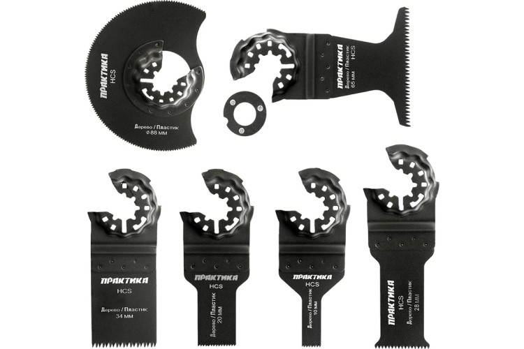 Набор насадок для МФИ ПРАКТИКА 6 предметов по дереву 240-539 240-539