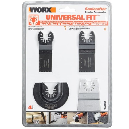 Набор насадок для МФИ Worx WA5092 (4шт.) - изображение 2