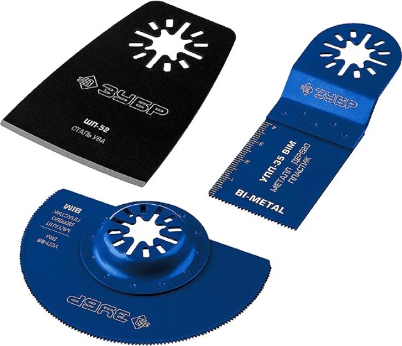 Набор насадок для реноватора ЗУБР ПРОФЕССИОНАЛ 3 пр 15571