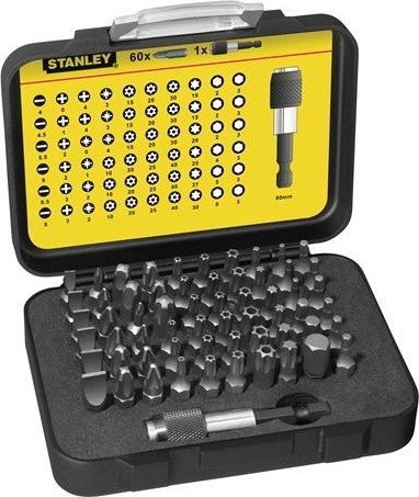 Набор насадок "EXPERT" STANLEY 61 предметов 1-13-902 1-13-902