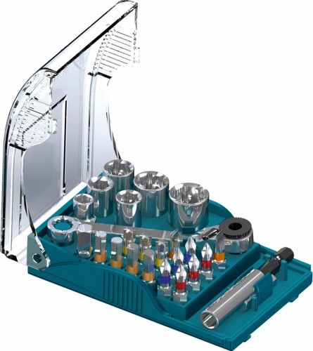 Набор насадок HELLER  для винтоверта (24 предмета) TD28914