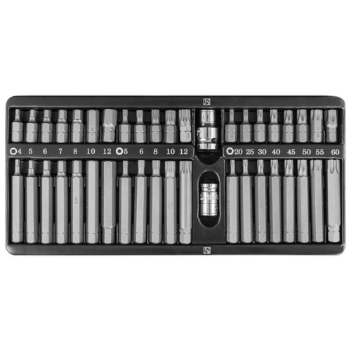 Набор насадок JONNESWAY S29H4142SM 10 мм DR с переходниками, 42 предмета 047398 - изображение 2