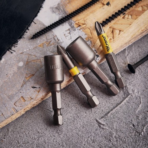 Набор насадок Kranz KR-92-0461 на шуруповерт PH2, PZ2, с магнитным держателем - изображение 3