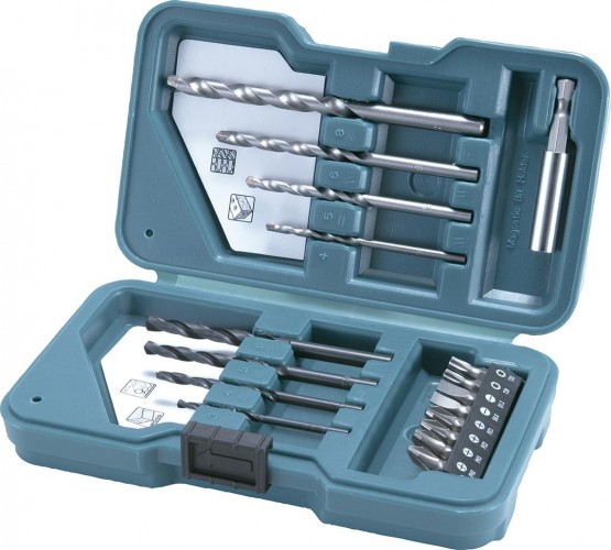 Набор насадок MAKITA Square 17 шт. D-40200 - изображение 2