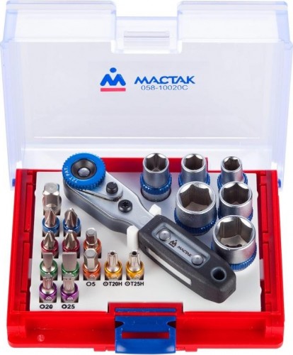 Набор насадок МАСТАК 20 предметов 058-10020C 058-10020C - изображение 2