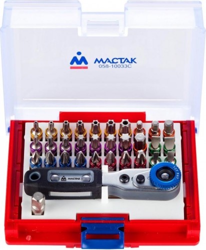 Набор насадок МАСТАК 33 предмета 058-10033C 058-10033C - изображение 2
