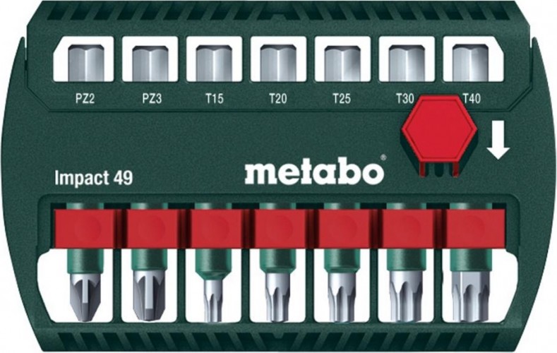 Набор насадок METABO Impact 7 шт. ударные 628850000