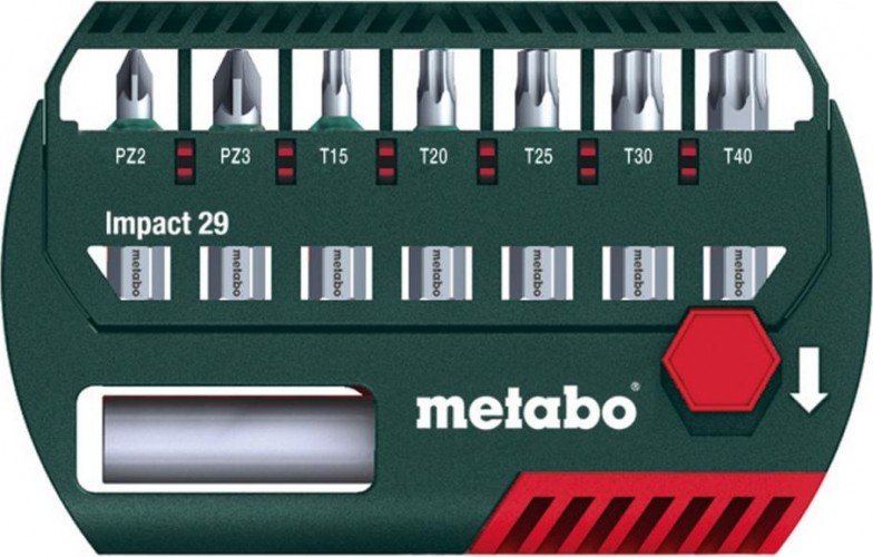 Набор насадок METABO Impact 8 шт. ударные 628849000