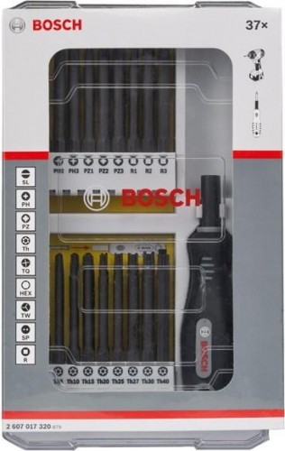 Набор насадок SDB Set BOSCH 37 предметов 2607017320 - изображение 3