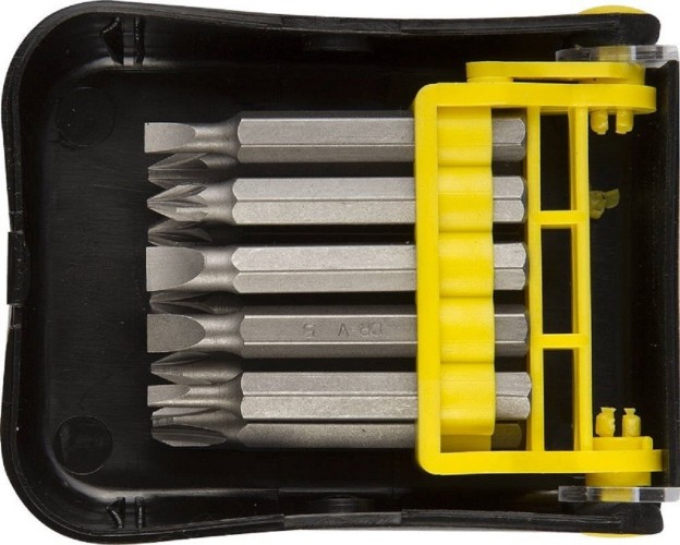 Набор насадок STAYER STANDARD биты в боксе, сr-v, 50мм, 10 предметов 26085-H10