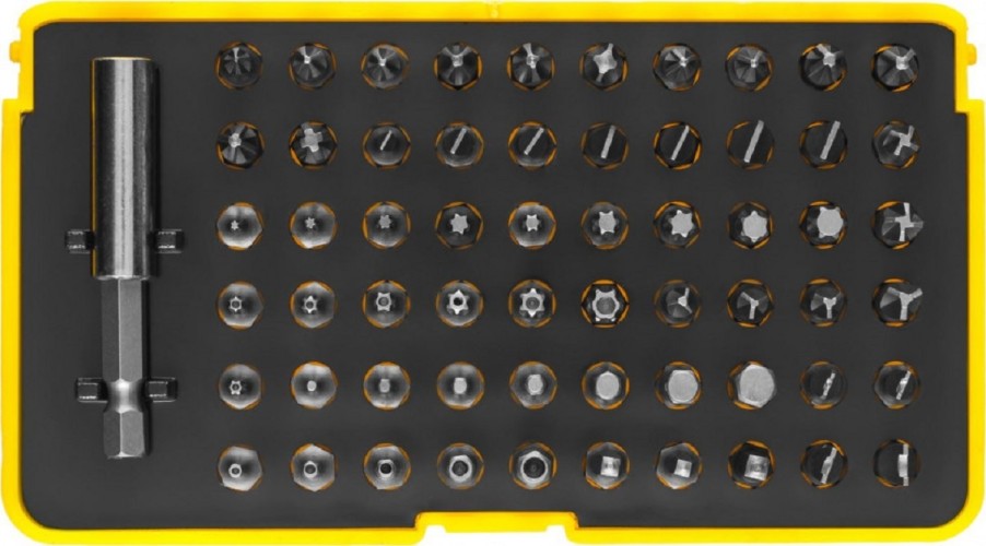 Набор насадок STAYER SUPER UNIVERSAL биты cr-v, с магнитным адаптером, 61 предмет, 26084-H61 - изображение 4