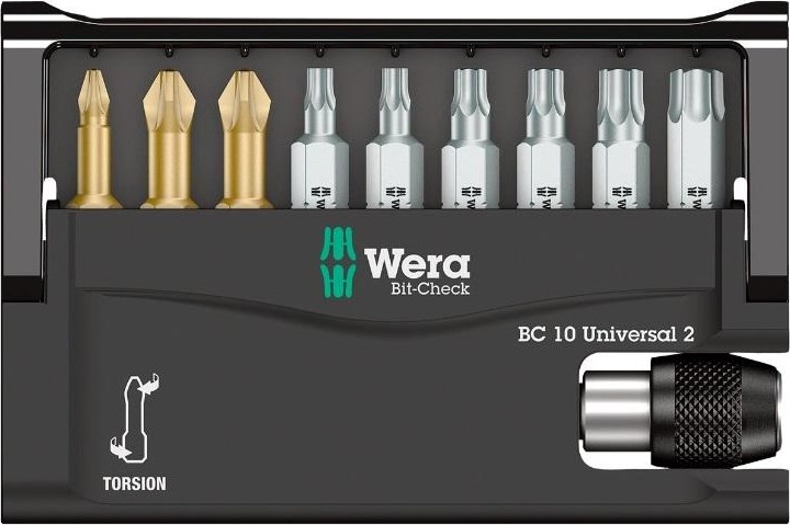 Набор насадок WERA Bit-Check 8155/67-9 WE-134200 WE-134200 - изображение 2