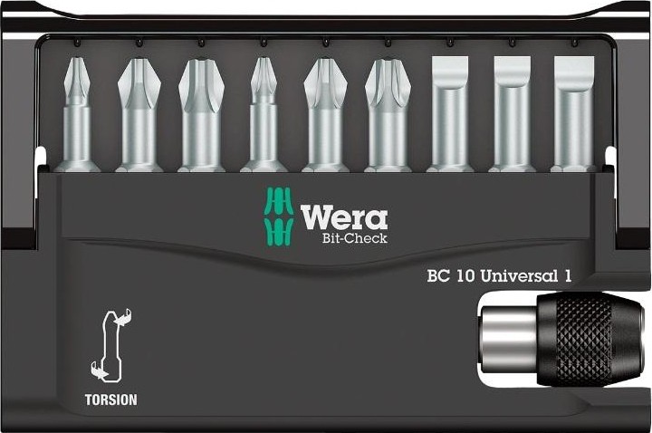 Набор насадок WERA Bit-Check 8100-9/TZ WE-056161 WE-056161 - изображение 2