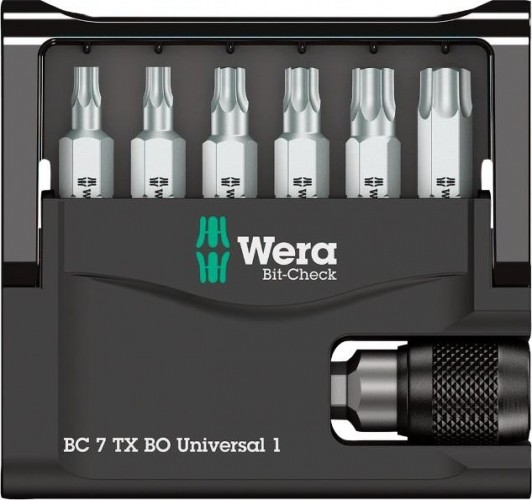 Набор насадок WERA Bit-Check 8067-6 BO WE-056158 WE-056158 - изображение 2