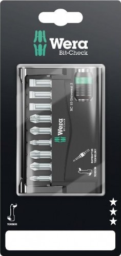 Набор насадок WERA Bit-Check – Rapidaptor 8600/9 TZ SB, WE-073410 WE-073410 - изображение 2