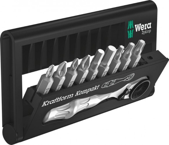 Набор насадок WERA Kraftform Kompakt Zyklop Mini 1 WE-073645 WE-073645 - изображение 2