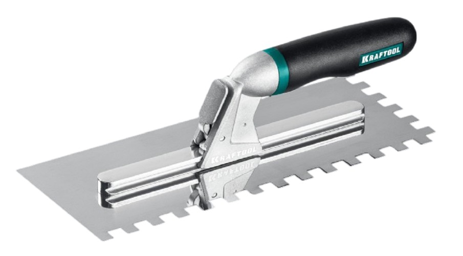 Набор нержавеющих гребенок KRAFTOOL 280x115 мм, 480x130 мм 6 + 6 шт, со сменной 2к ручкой 33268-H12 - изображение 2