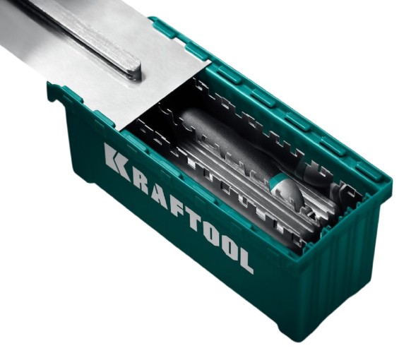 Набор нержавеющих гребенок KRAFTOOL 280x115 мм, 480x130 мм 6 + 6 шт, со сменной 2к ручкой 33268-H12 - изображение 5