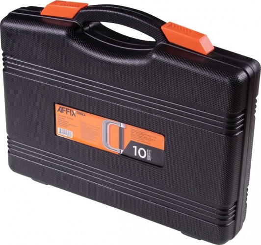 Набор оправок для монтажа/демонтажа сайлентблоков AFFIX кейс, 10 пред. AF11020010C - изображение 3