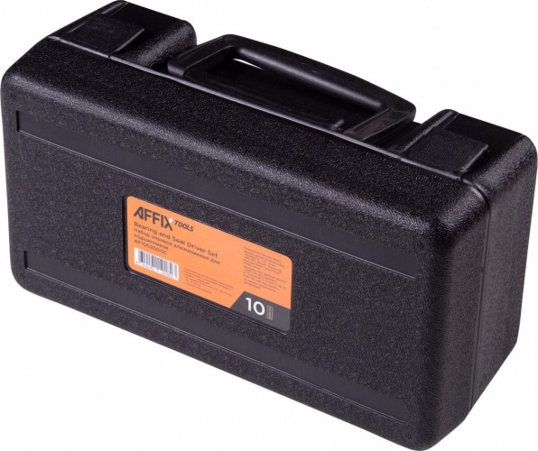 Набор оправок для подшипников AFFIX 34-81 мм, алюмин., кейс, 10 пред. AF10020011C - изображение 3