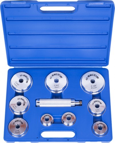 Набор оправок KING TONY для подшипников и сальников 10 предметов 9BA11 9BA11 - изображение 2