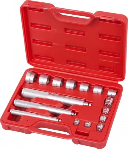 Набор оправок МАСТАК алюминиевых для подшипников 16 предметов 100-20017C 100-20017C