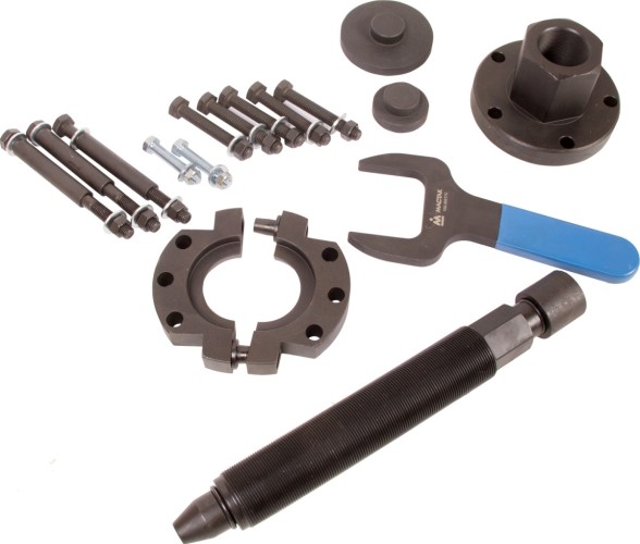 Набор оправок МАСТАК для монтажа и демонтажа ступичных подшипников FORD 17 предметов 100-30017C 100-30017C - изображение 3