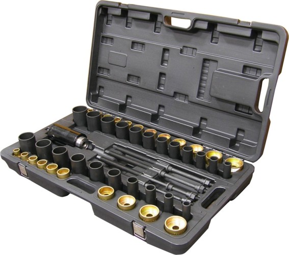 Набор оправок МАСТАК для монтажа и демонтажа сайлентблоков 110-20049C 110-20049C