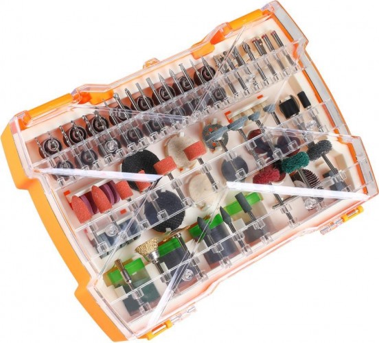 Набор оснастки для гравера DEKO DH01 (268 предметов) в кейсе  065-0746 - изображение 2