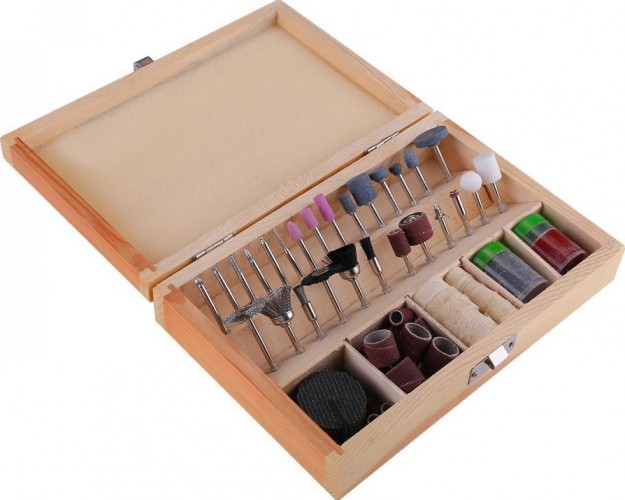 Набор оснастки для гравера DEKO DH100 (100 предметов) в кейсе 065-0783 - изображение 2