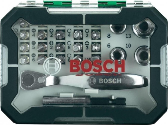 Набор оснастки универсальный BOSCH PROMOLINE 26 предметов 2607017322 - изображение 3
